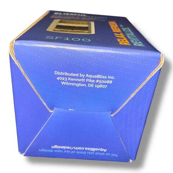 AquaBliss Revitalizing Shower Filter SF100 Chrome High Output Refresh Open Box - Picture 9 of 10